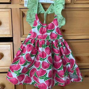 Toddler watermelon sundress by Eleanor rose